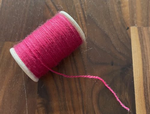 Wollgarn BFL 16-2 Pink Cochenille hell