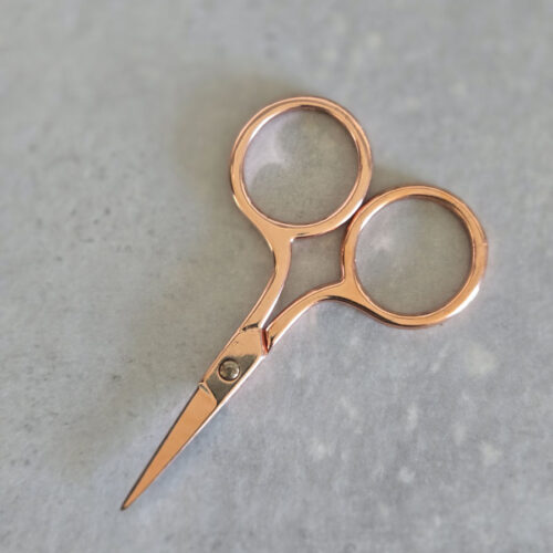 Fadenschere klein rosegold